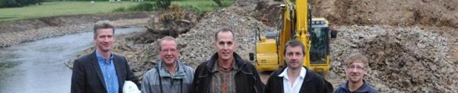 Renaturierung der Inde bei Stolberg-Atsch