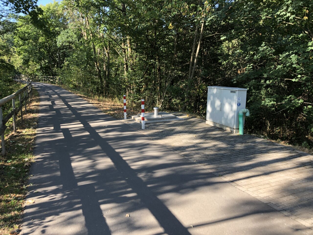 Pumpwerk Waxweiler - Pumpwerk am Radweg