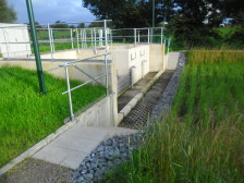 Erstes Aachener Vertikalfilterbecken zur Regenwasserklärung