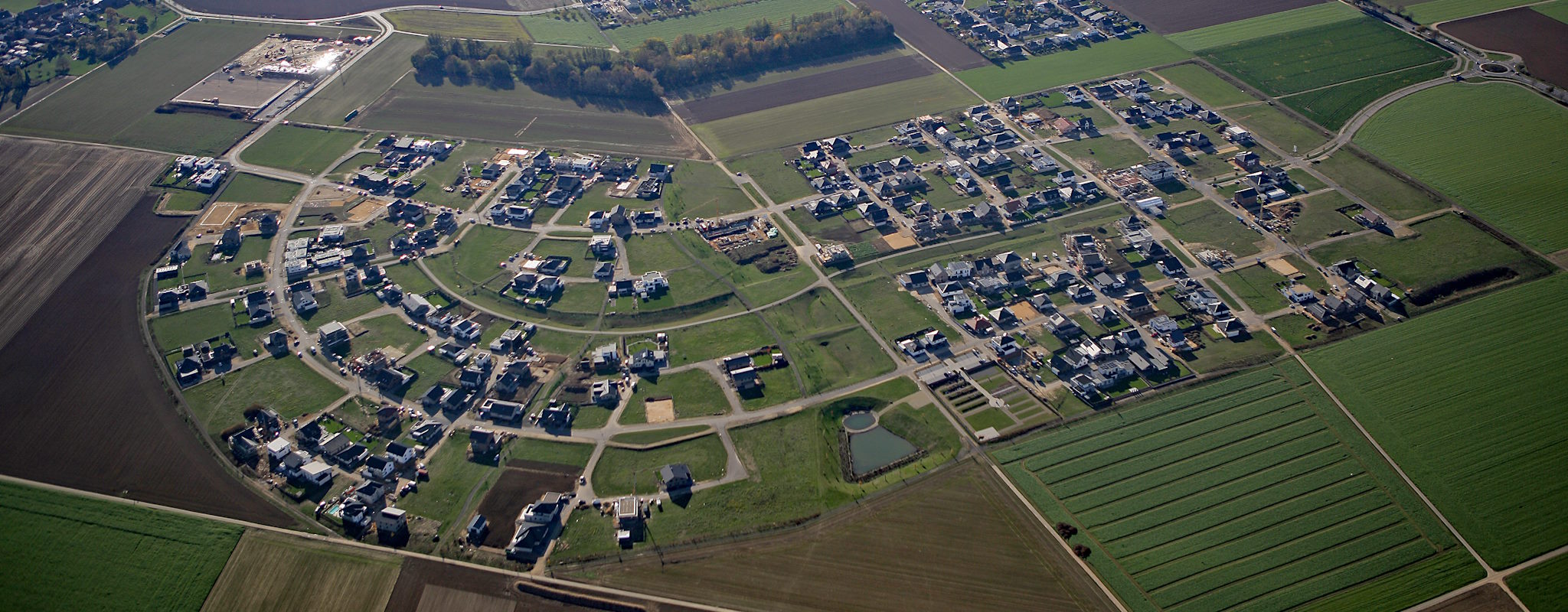 Umsiedlungsstandort Erkelenz Nord (Luftbild)